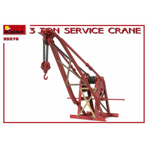 3 Ton Service Crane 1/35