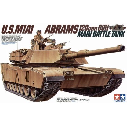M1A1 Abrams 120mm gun Main Battle Tank 1/35