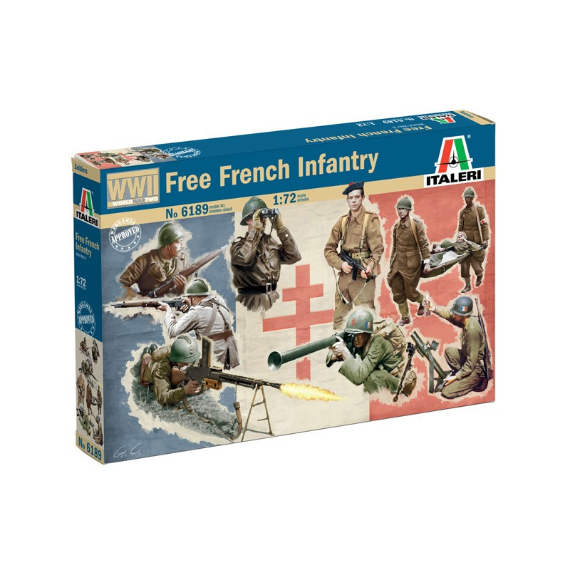Free French Infantry (WWII) 1/72