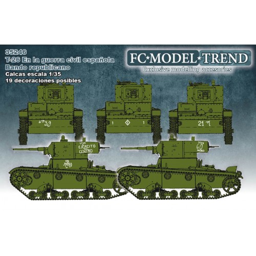  Calcas Renault FT-17 en España 1/35