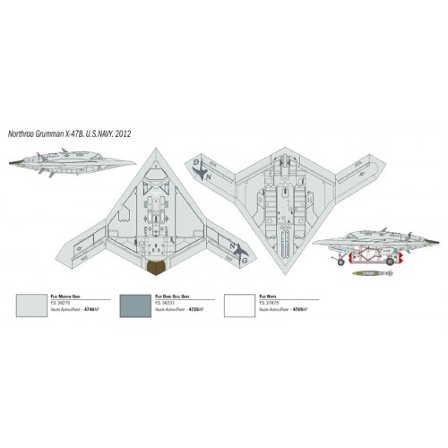 Northrop-Grumman X-47 UCAV 1/72