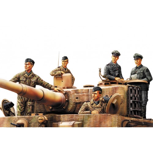 German Panzer Tank Crew Normandy 1944 (WWII) 1/35