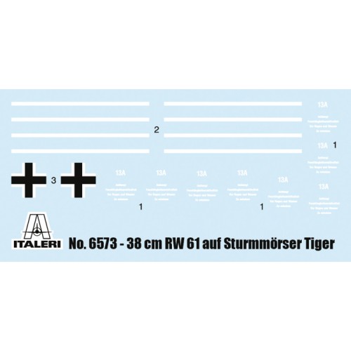 38 cm RW 61 auf STURMMORSER TIGER 1/35