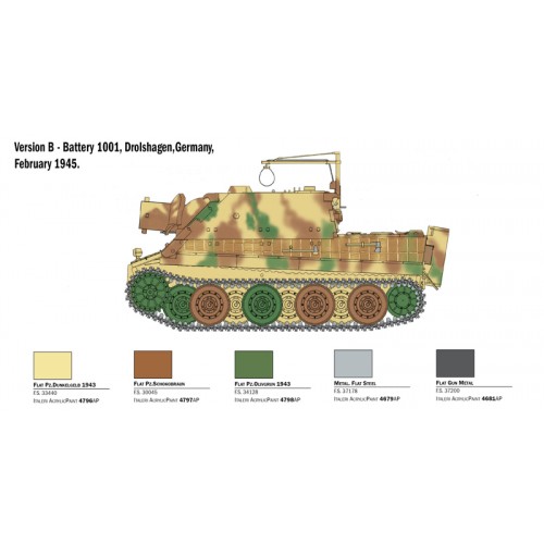 38 cm RW 61 auf STURMMORSER TIGER 1/35