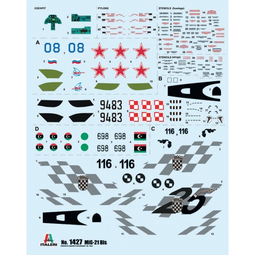 Mikoyan MiG-21bis ''Fishbed'' 1/72