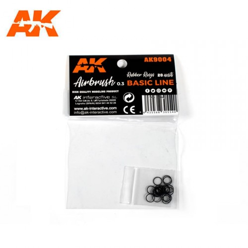 JUNTAS (20 UNITS) PARA AK AIRBRUSH