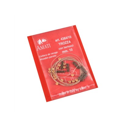 Parrellas de madera mm.10