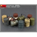 German 200L Fuel Drum Set WWII 1/35