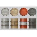 German 200L Fuel Drum Set WWII 1/35