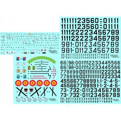 Calcas para F-86 F Sabre 1/32