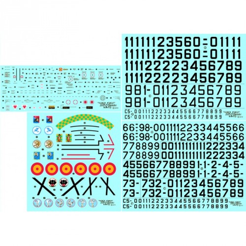 Calcas para F-86 F Sabre 1/32