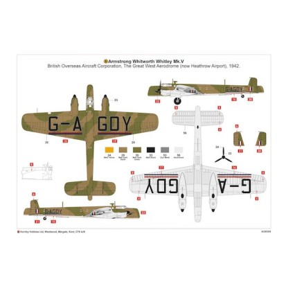 Armstrong-Whitworth Whitley Mk.VII 1/72 2