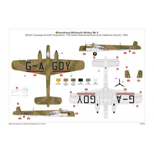 Armstrong-Whitworth Whitley Mk.VII 1/72