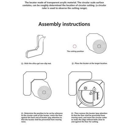 LEVEL OF STEPLESS ADJUSTMENT CIRCULAR CUT 2