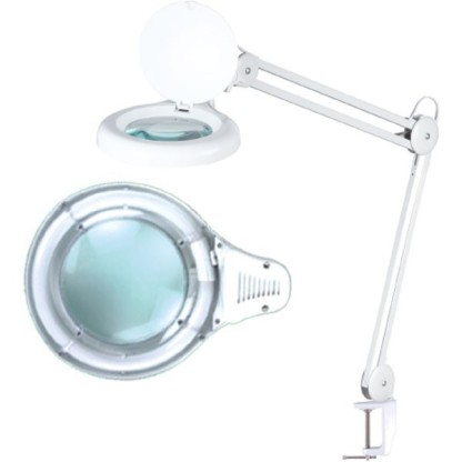 Lupa Flexo 5 Dioptrias con fluorescente