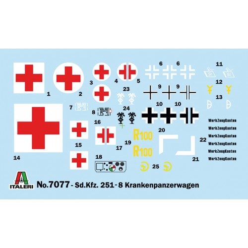 Sd.Kfz.251/8 Ausf.C Ambulance 1/72