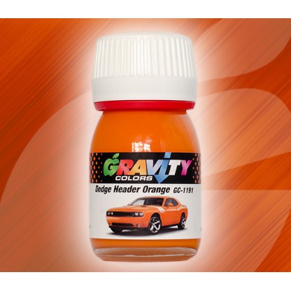 Dodge Header Orange Gravity Colors Paint– GC-1191