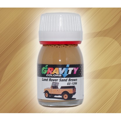 Land Rover Sand Brown Gravity Colors Paint– GC-1206