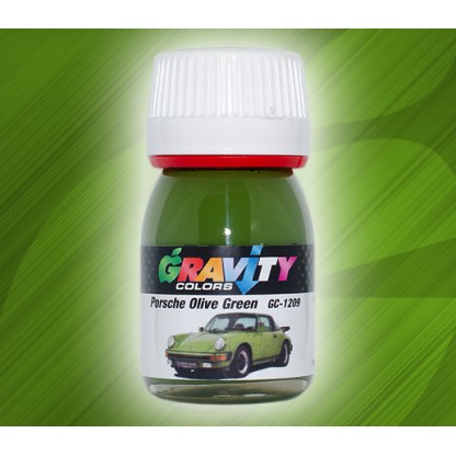 Porsche Olive Green Gravity Colors Paint– GC-1209