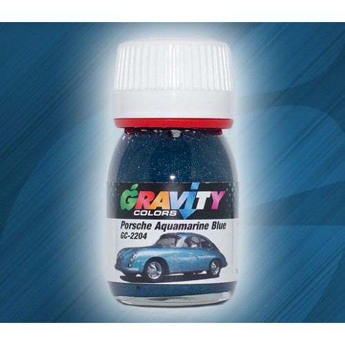Porsche Aquamarine Blue Gravity Colors Paint– GC-2204