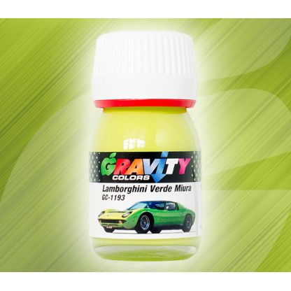 Lamborghini Verde Miura Gravity Colors Paint– GC-1193