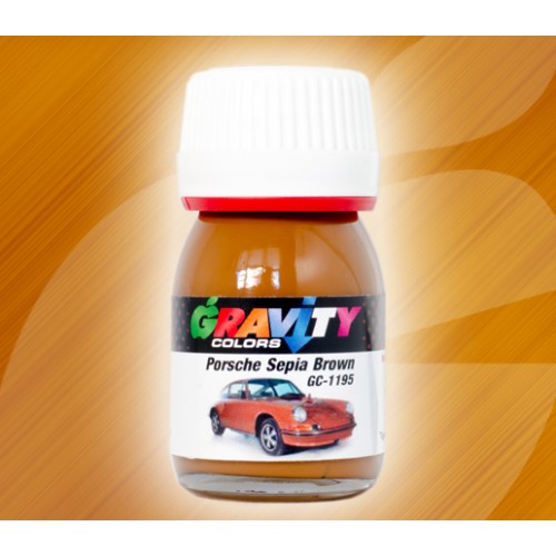 Porsche Sepia Brown Gravity Colors Paint– GC-1195