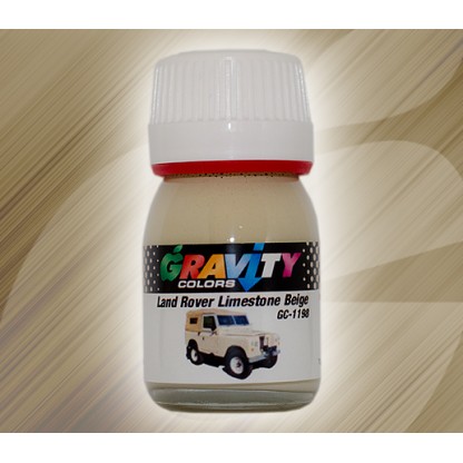 Land Rover Limestone Beige Gravity Colors Paint– GC-1198