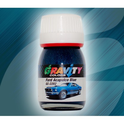 Ford Acapulco Blue Gravity Colors Paint– GC-2202