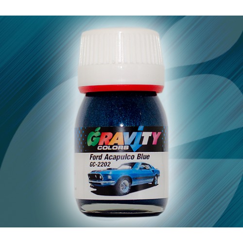 Ford Acapulco Blue Gravity Colors Paint– GC-2202