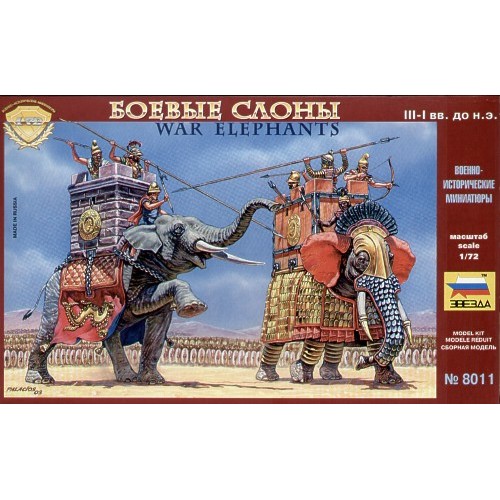 War Elephants III-I centuries BC 1/72