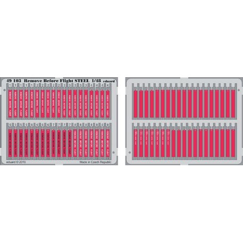 Remove Before Flight STEEL ! 1/48