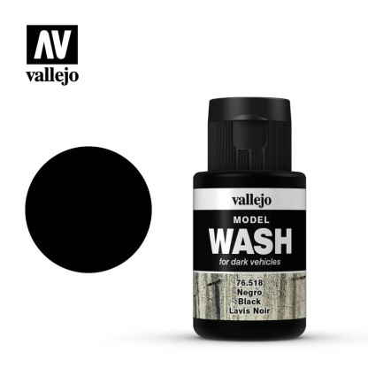 MODEL WASH: Black 35 ml