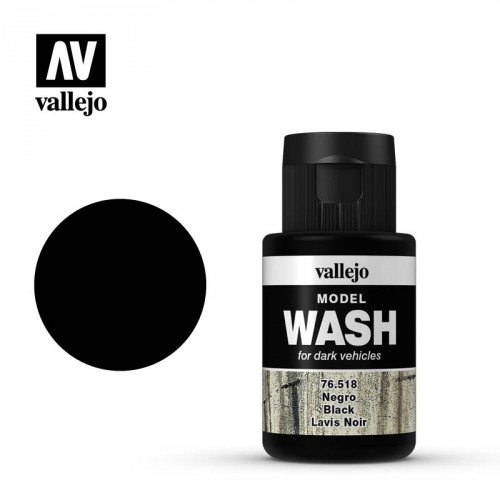 MODEL WASH: Black 35 ml