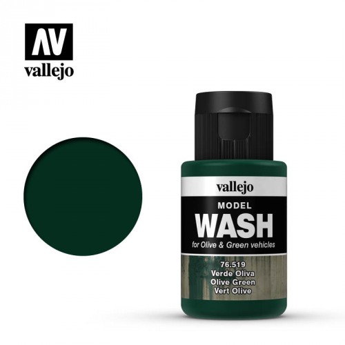 MODEL WASH- VERDE OLIVA 35 ML.