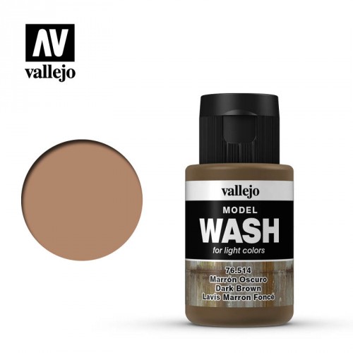 MODEL WASH: Dark Brown 35 ml