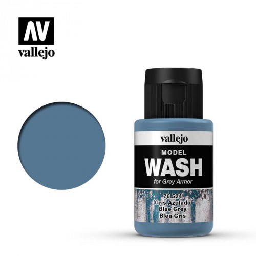 MODEL WASH- GRIS AZULADO 35 ML.