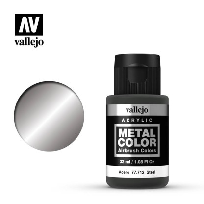 Metal color Acero 32 ml.
