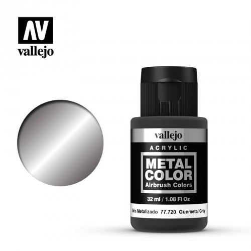 Metal color Gunmetal Grey 32 ml.