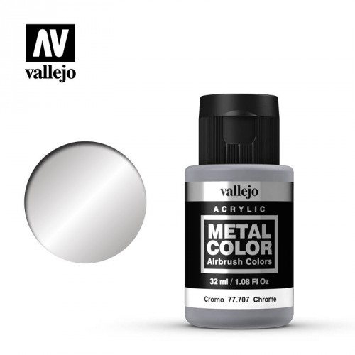 Metal color Cromo 32 ml.