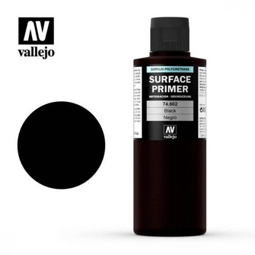 IMPRIMACIÓN NEGRA ACRILICA 200 ML.