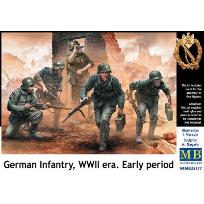 GERMAN MACHINE GUN CREW 1/35 MB