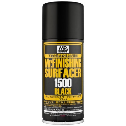 MR. SURFACER 1500 NEGRO SPRAY 170 ML.