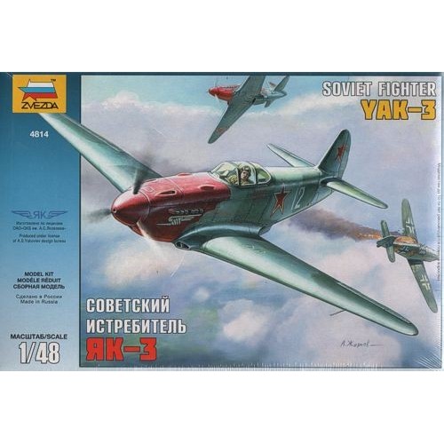 Yakovlev YAK-3 Soviet WWII Fighter 1/48