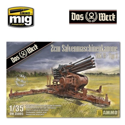 2cm Salvenmaschinenkanone - SMK Typ 2 1/35