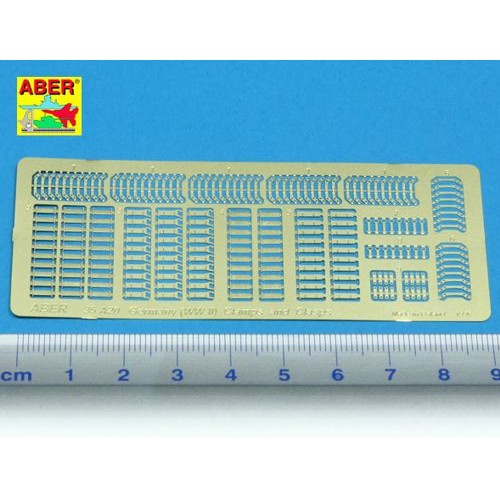 German WWII clamps and clasps 