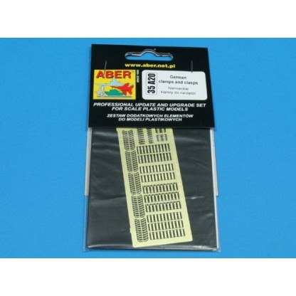 German WWII clamps and clasps 