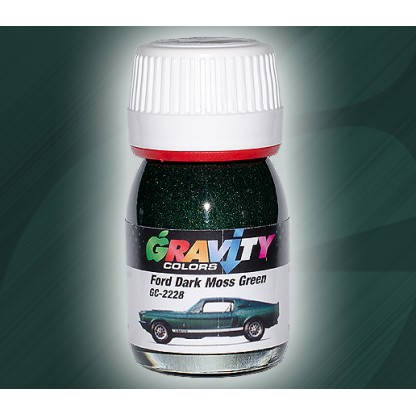 Ford Dark Moss Green Gravity Colors Paint– GC-2228