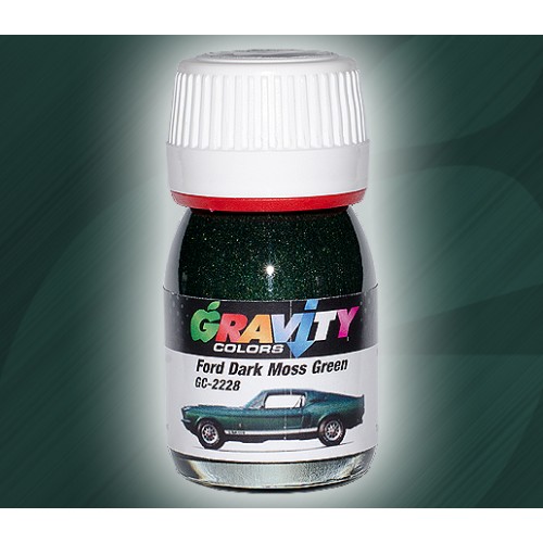 Ford Dark Moss Green Gravity Colors Paint– GC-2228