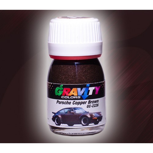 Porsche Copper Brown Gravity Colors Paint– GC-2226