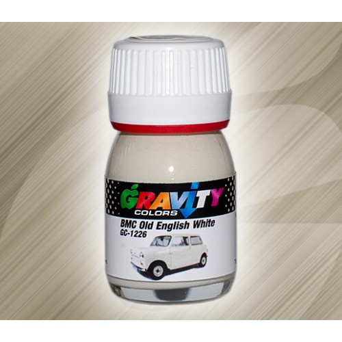 BMC Old English White Gravity Colors Paint– GC-1226